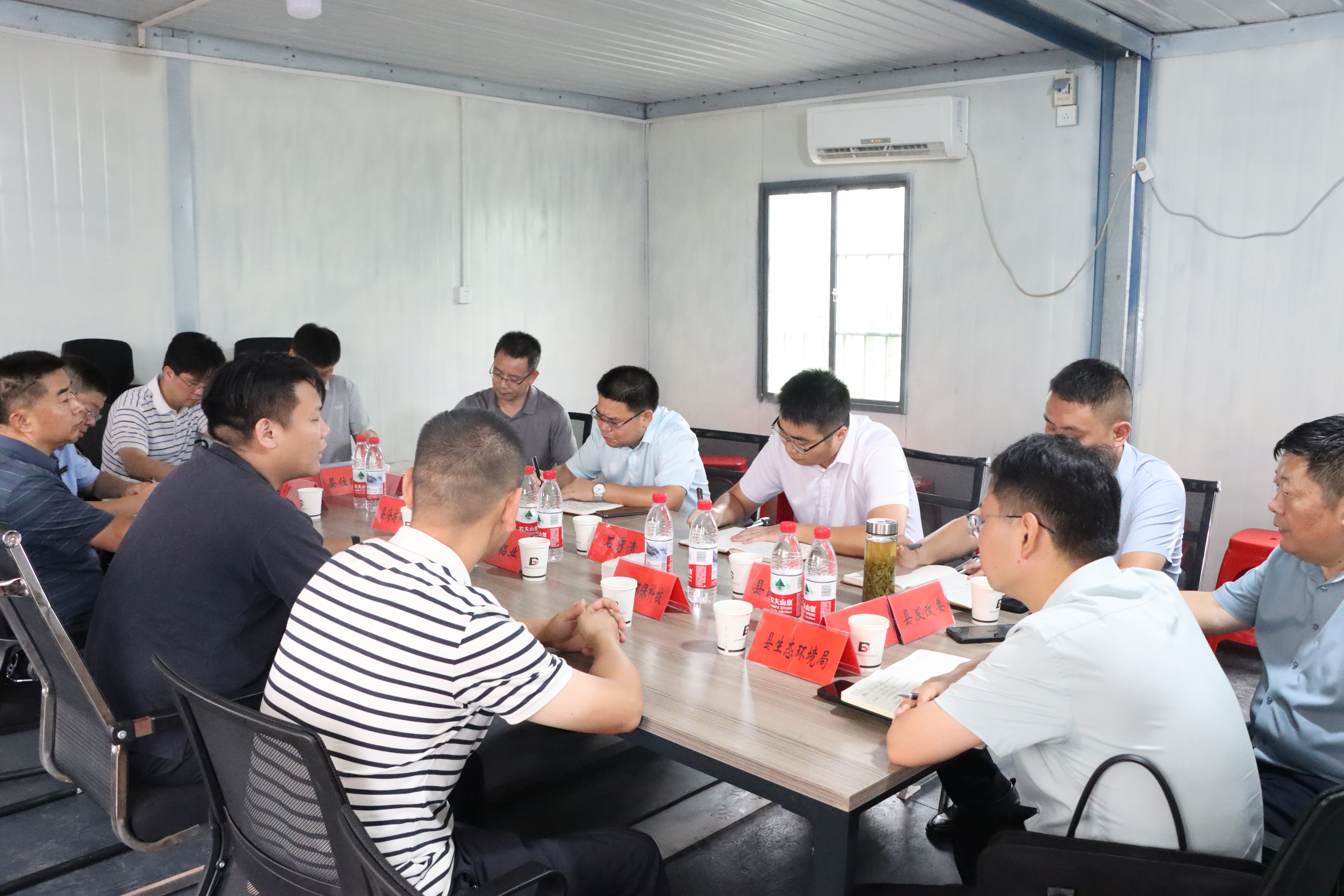 廖志远走访企业并督导安全生产工作
