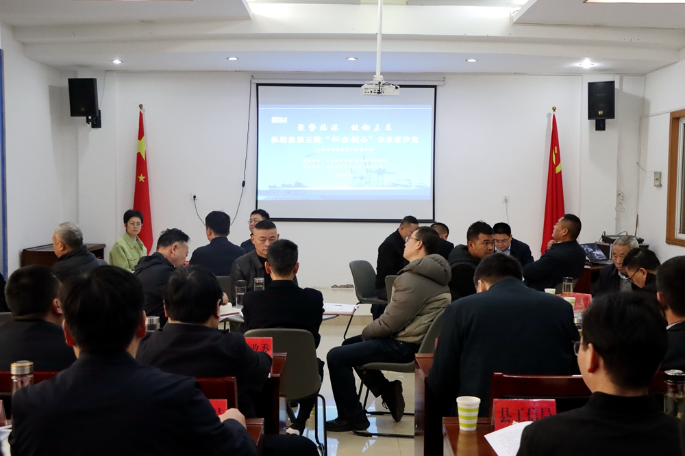 枞阳县举办第五期“枞企铜心”企业家沙龙活动