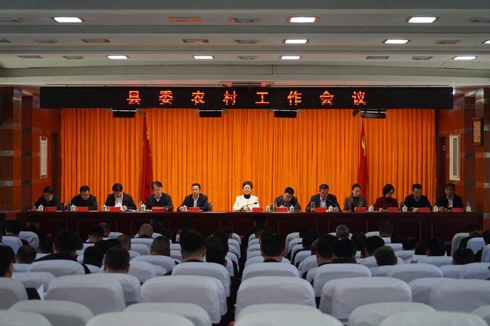 县委农村工作会议召开