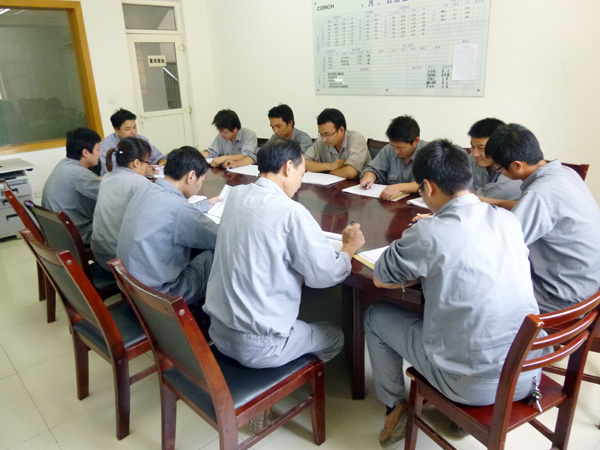 枞阳海螺开展质量管理经验学习研讨活动