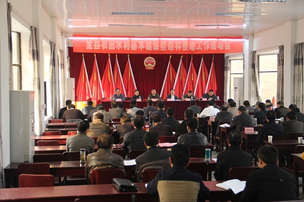 枞阳召开农田水利基本建设暨造林整地现场会