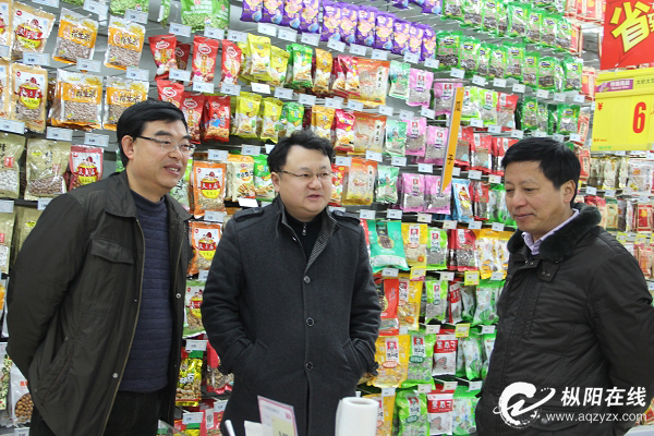 市“百城万店诚信建设”活动考评组来枞考评