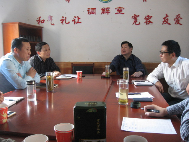 铜陵市人大办对口帮扶官埠桥镇岱冲村