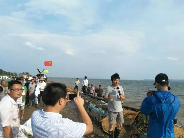 央视新闻频道密集直播连线枞阳防汛救灾