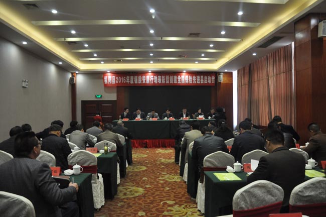 创建全国保险先进县启动