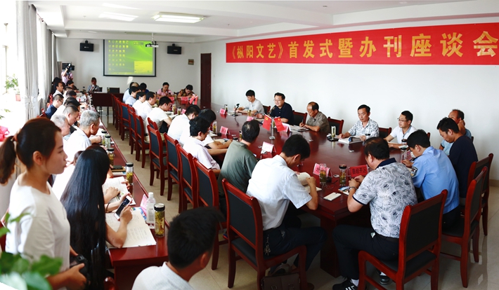 《枞阳文艺》首发式暨办刊座谈会召开