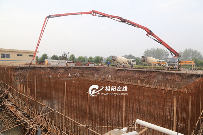 [国庆我在岗]自来水扩容工程建设如火如荼