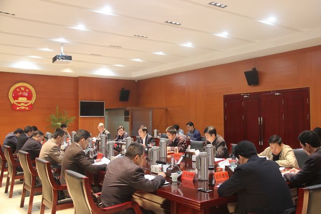 罗成圣主持召开县引江济淮工程协调推进领导小组会议