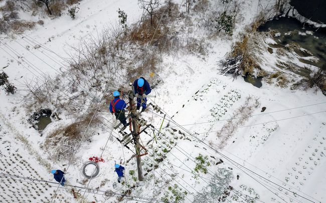 供电公司：战风雪保供电