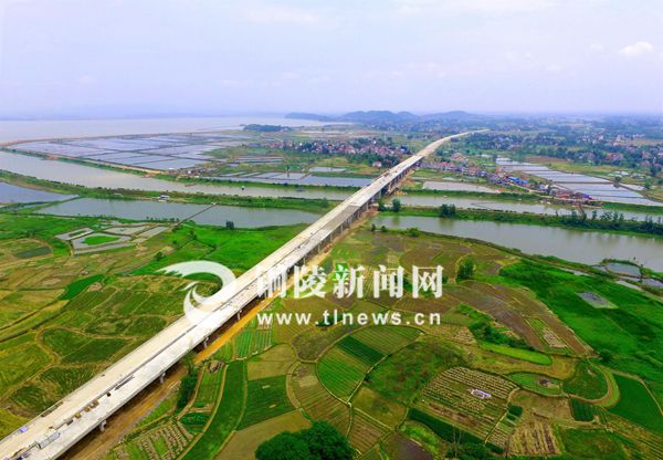 国道347（普济圩至枞阳段）全线贯通