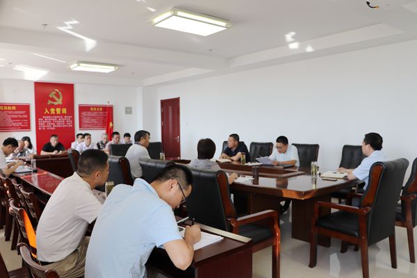 县纪委监委领导班子围绕班子建设开展谈心交流