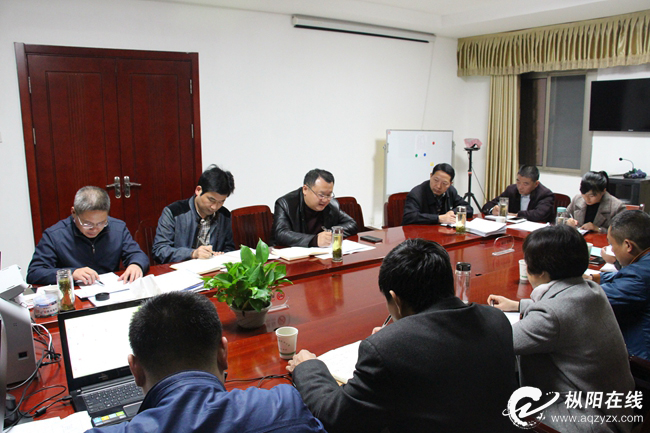 我县召开中央环保督察“回头看”枞阳县协调联络组会议