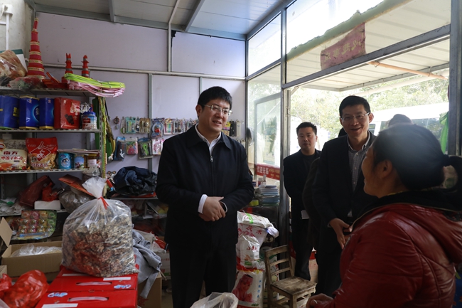 单向前赴义津镇调研脱贫攻坚工作