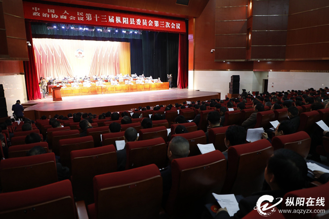 县政协十三届三次会议胜利闭幕