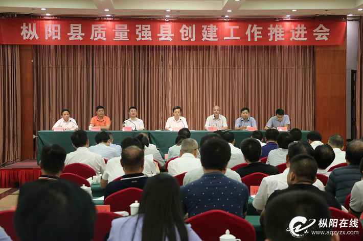 全县质量强县创建工作推进会议召开
