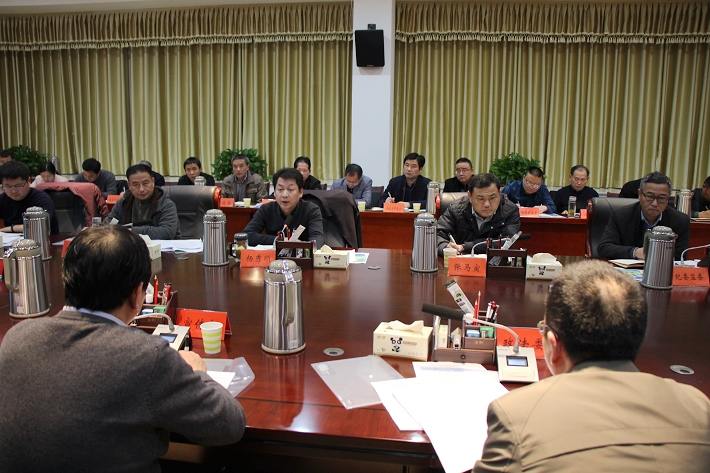 我县禁止燃放经营烟花爆竹工作领导小组会议召开