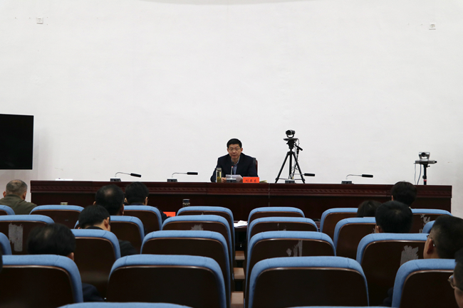 我县组织收听收看全省扶贫开发工作会议<br>暨决战决胜脱贫攻坚“抗疫情、补短板、促攻坚”<br>专项行动推进会电视电话会议