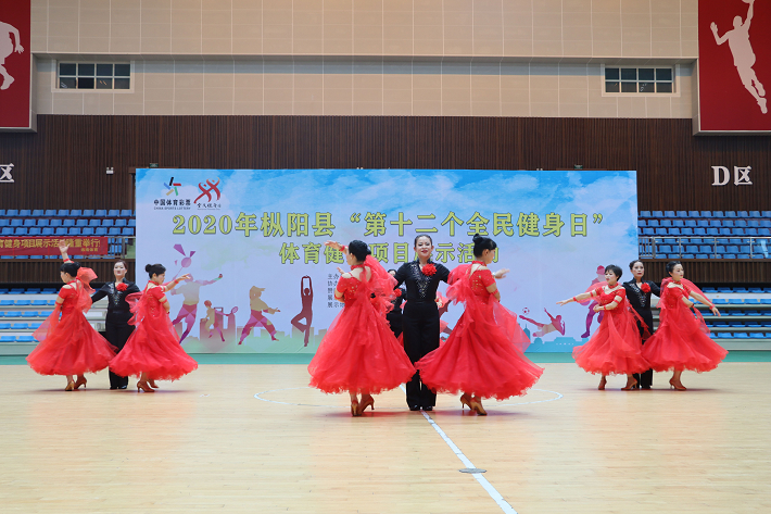 2020年枞阳县“第十二个全民健身日”体育健身项目展示活动举行