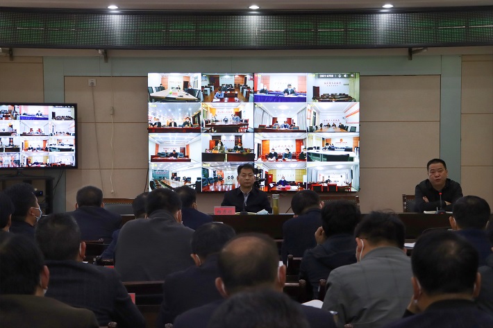我县组织收听收看全省、全市疫情防控视频会商会